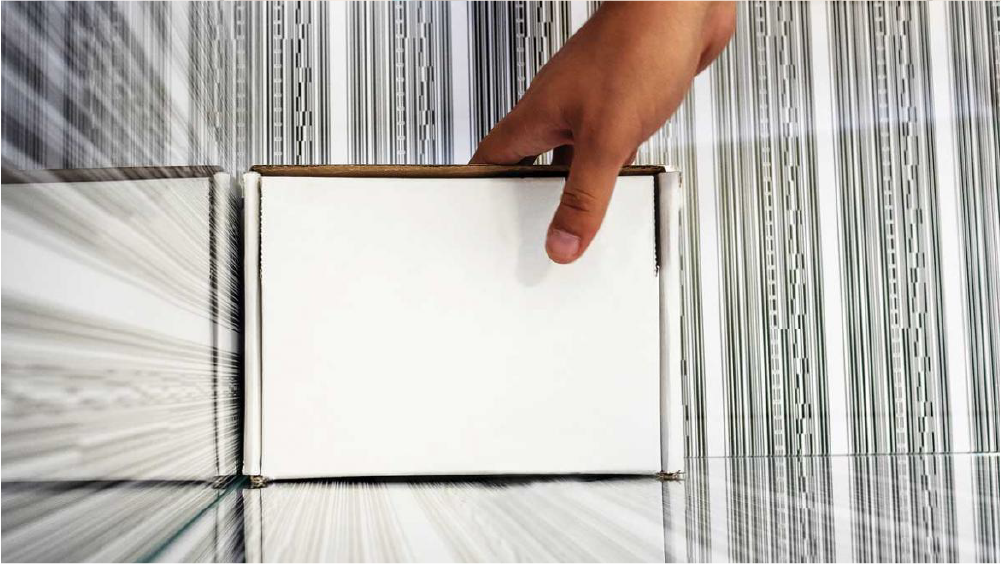 Scanpack Panotec system for manually measuring product dimensions.