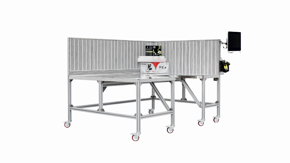 Scanpack Panotec machine for manual product dimension measurement